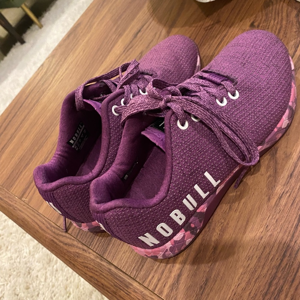 Reebok No Bull Trainers - Heather Purple, size 7M